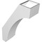 Ekena Millwork 5 1/2-in. W x 14-in. D x 22-in. H Imperial Architectural Grade PVC Knee Brace BRCP055X14X22IMP - alternate 6